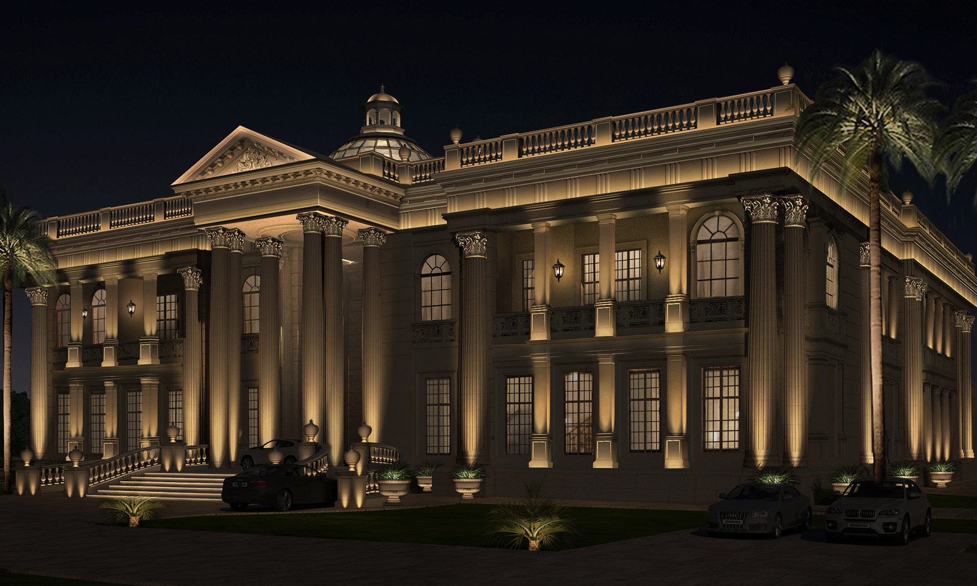 Private Villa, Dubai Lighting Design Private Villa in Dubai